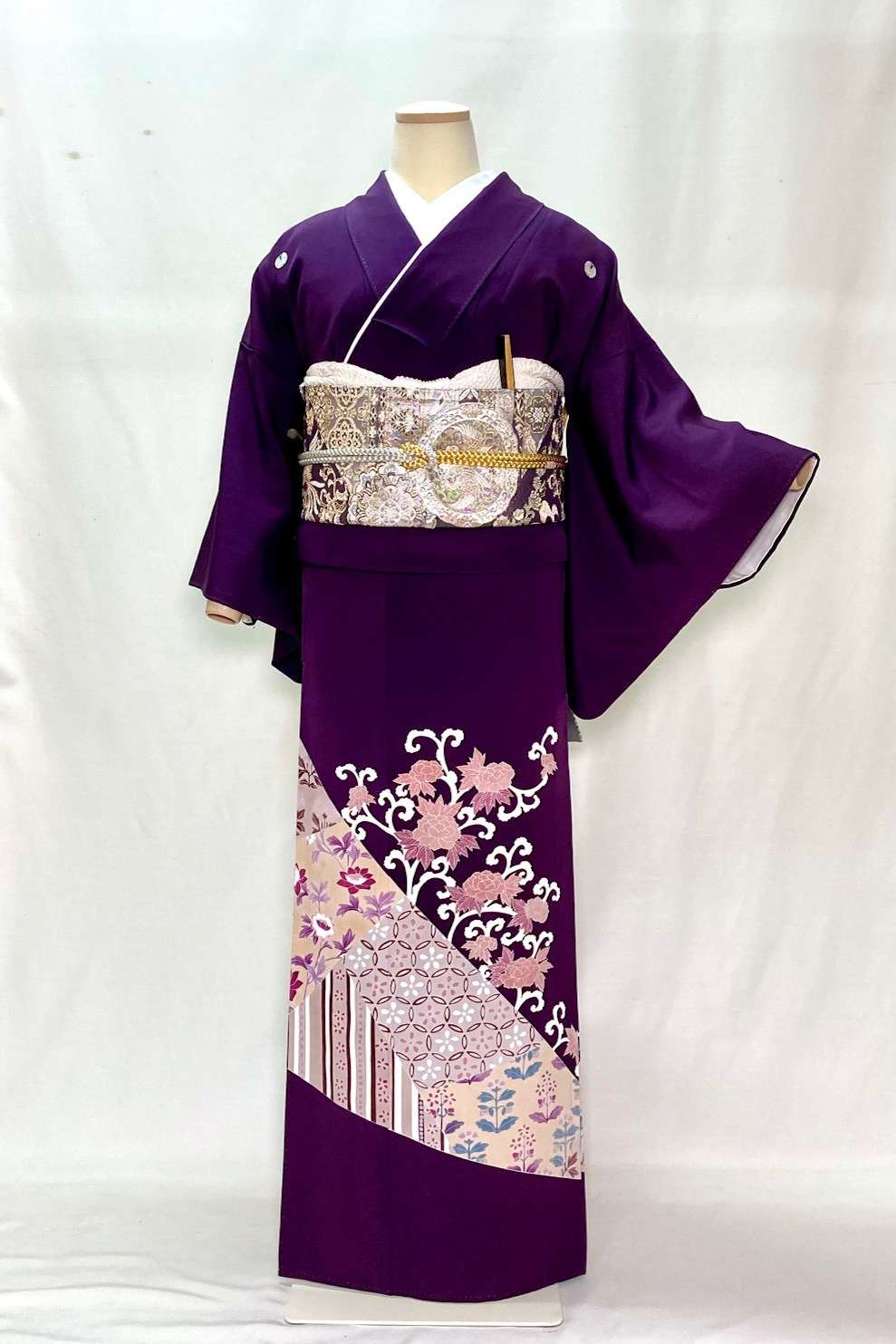 留袖シリーズ　色留袖067　3L