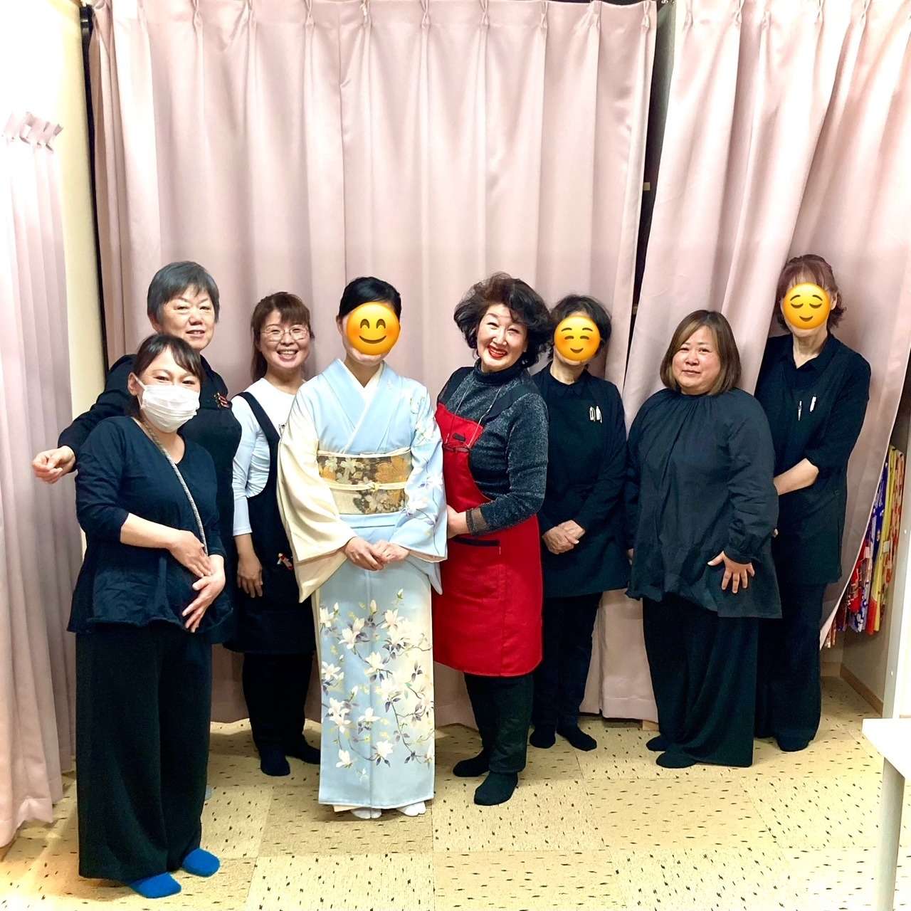 【水戸】【着物レンタル】【着付け】【ヘアセット】きもの着楽お支度チーム✨