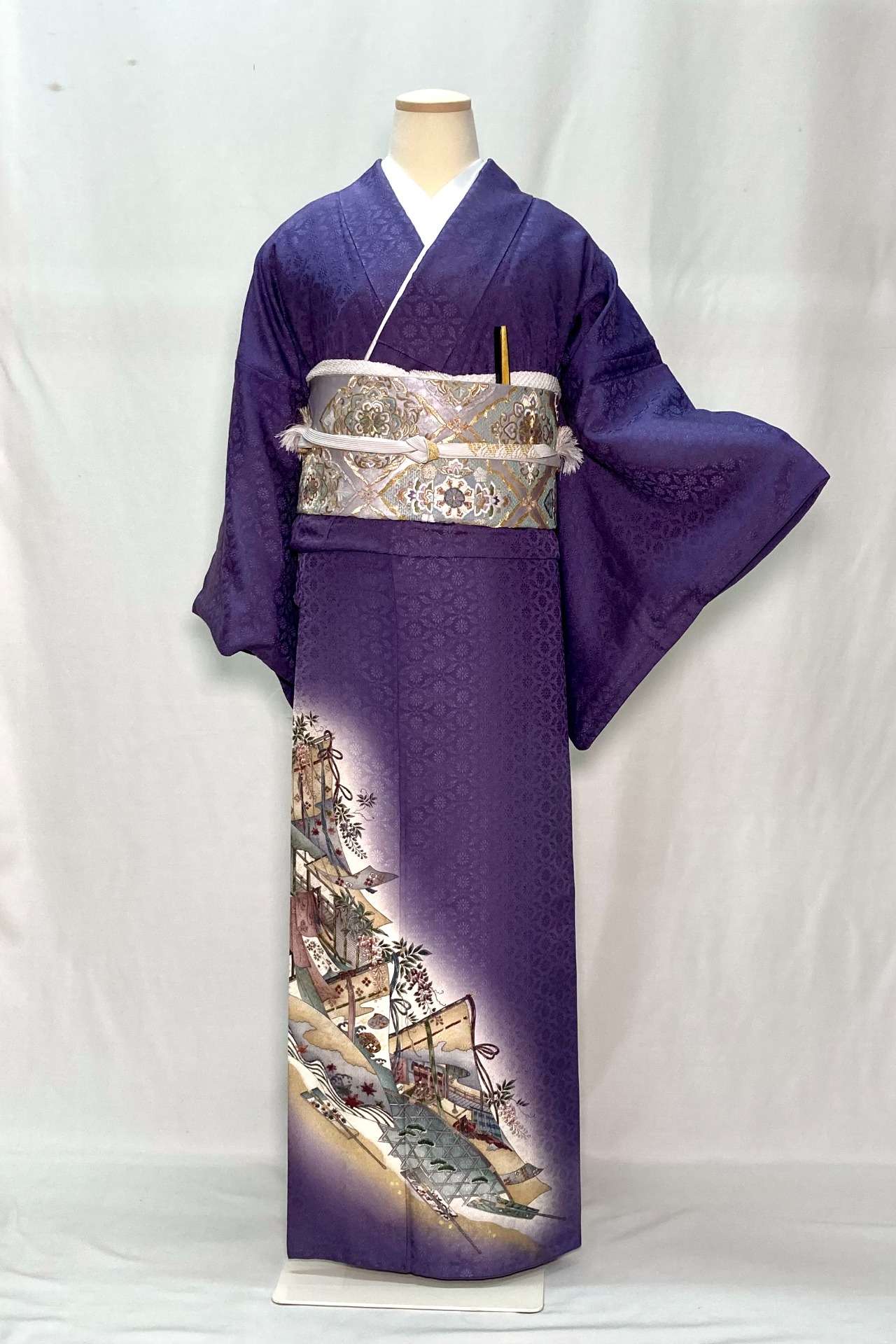 留袖シリーズ　色留袖071　2L