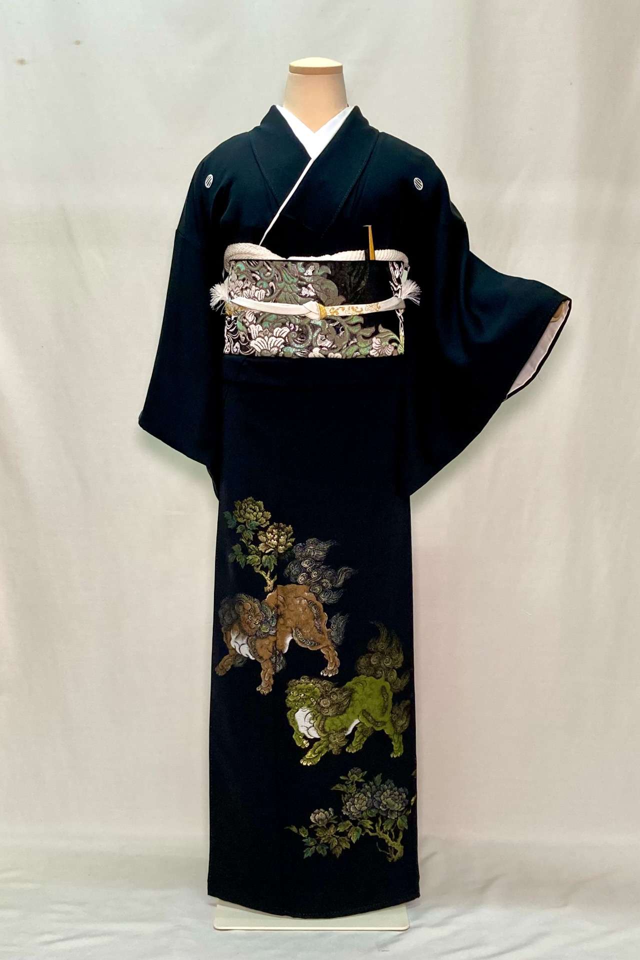 留袖シリーズ　鶴73-L