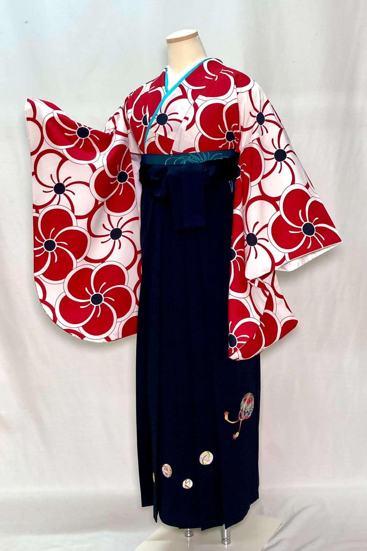 学生袴（小振袖＋袴）161