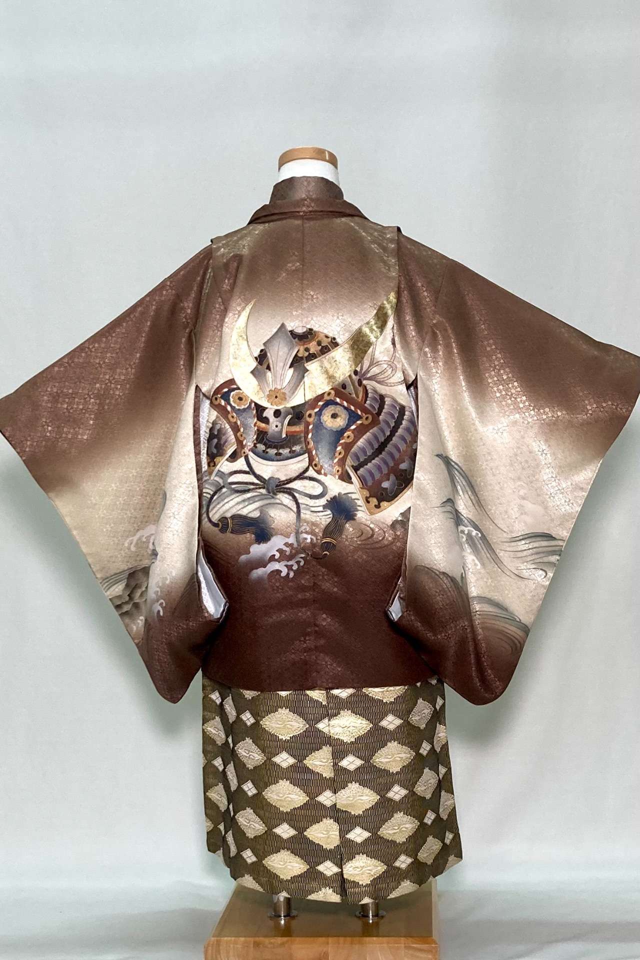 七五三シリーズ　5歳羽織袴フルセット　No.45