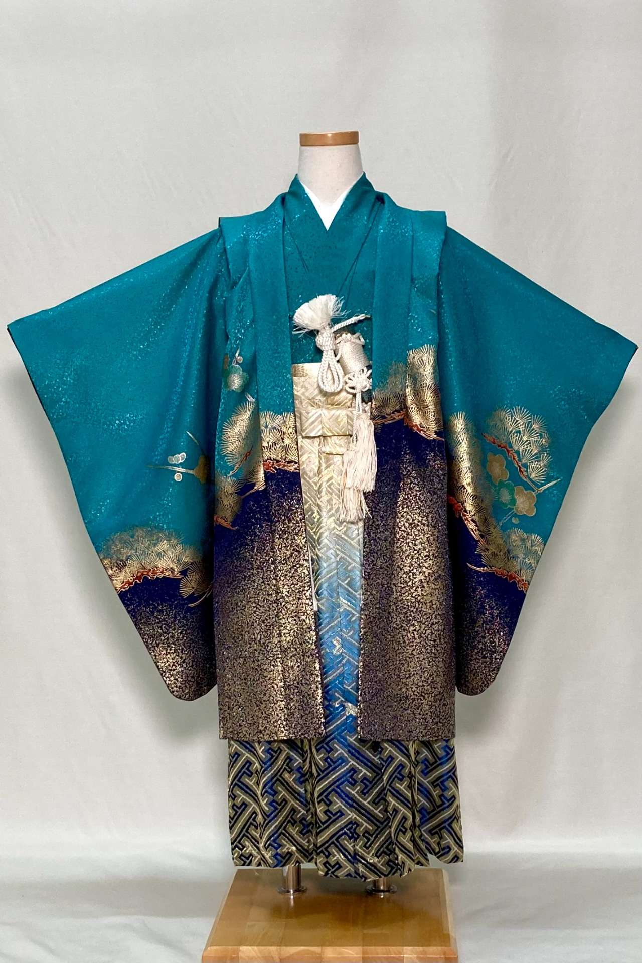 七五三シリーズ　5歳羽織袴フルセット　No.46