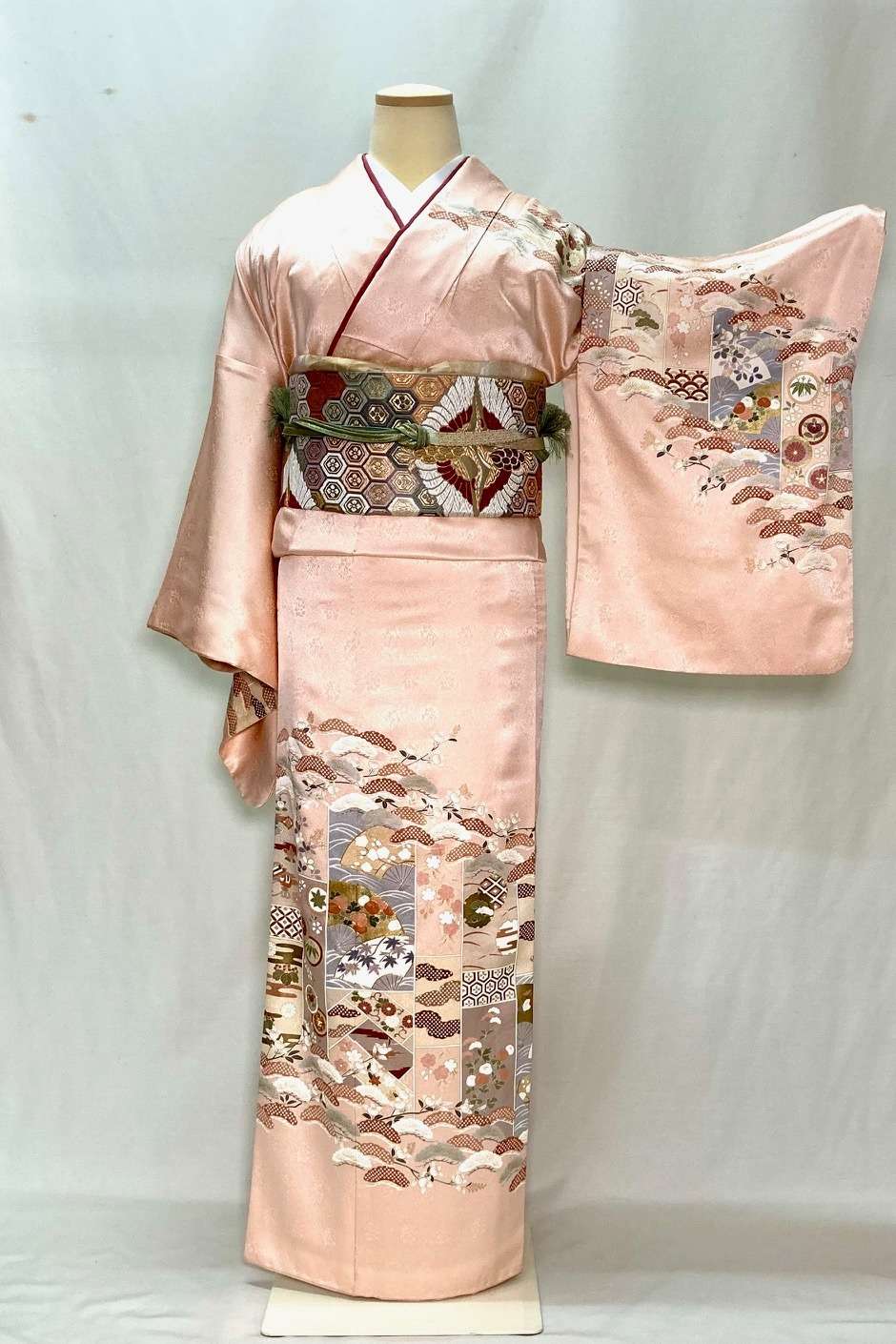 訪問着フルセット　227　Ｍ