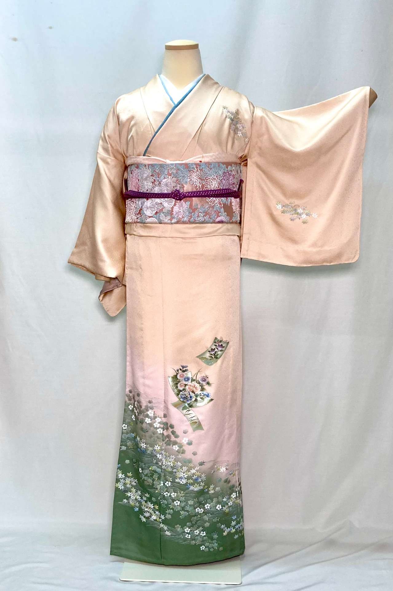 訪問着フルセット　238　L（単衣）