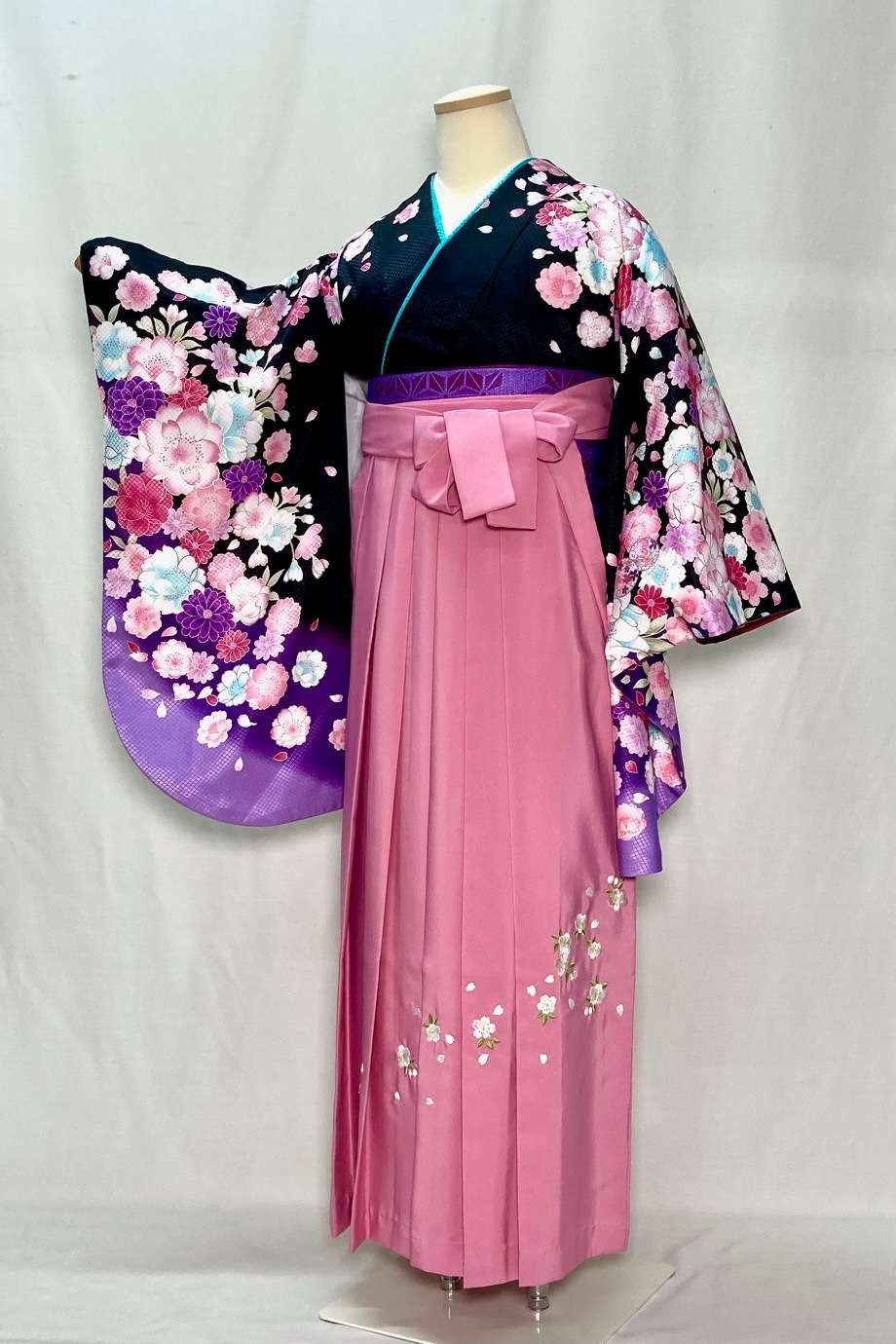 学生袴（小振袖＋袴）162