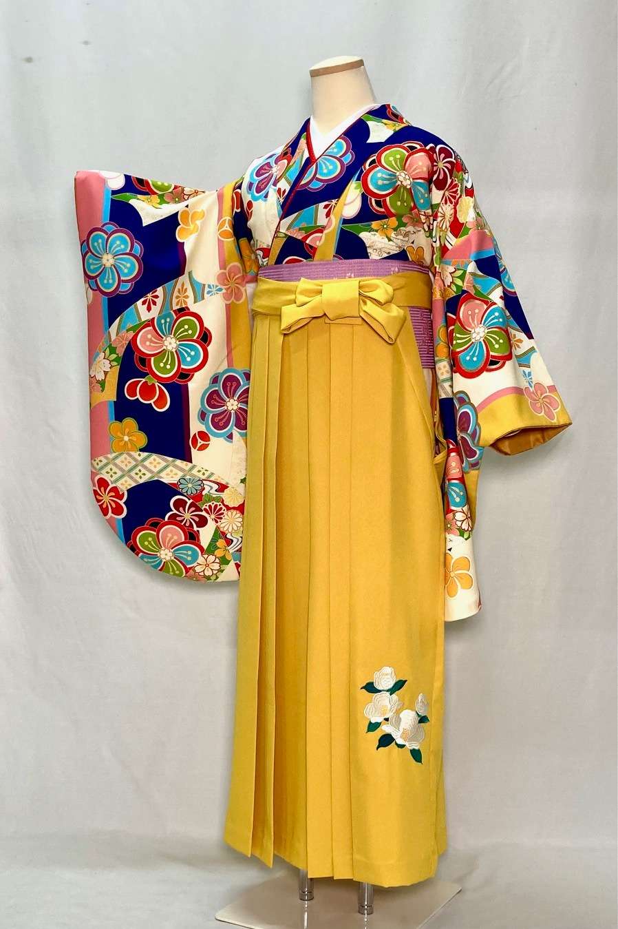 学生袴（小振袖＋袴）166