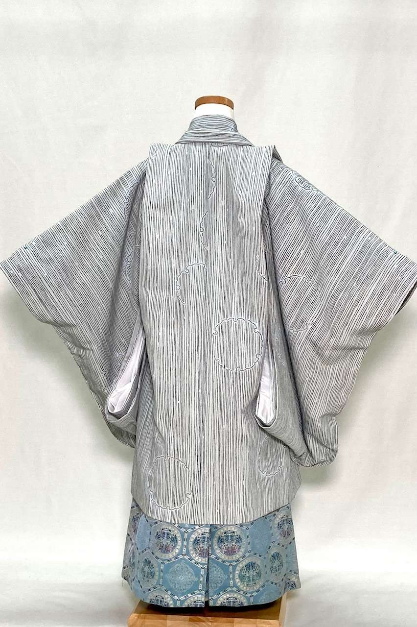 七五三シリーズ　5歳羽織袴フルセット　No.56