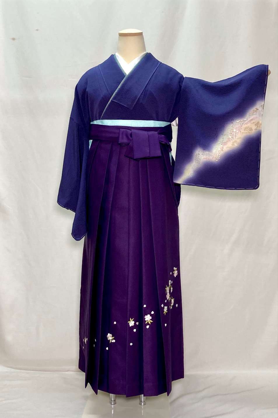 先生用袴シリーズ　訪問着＋袴239-L