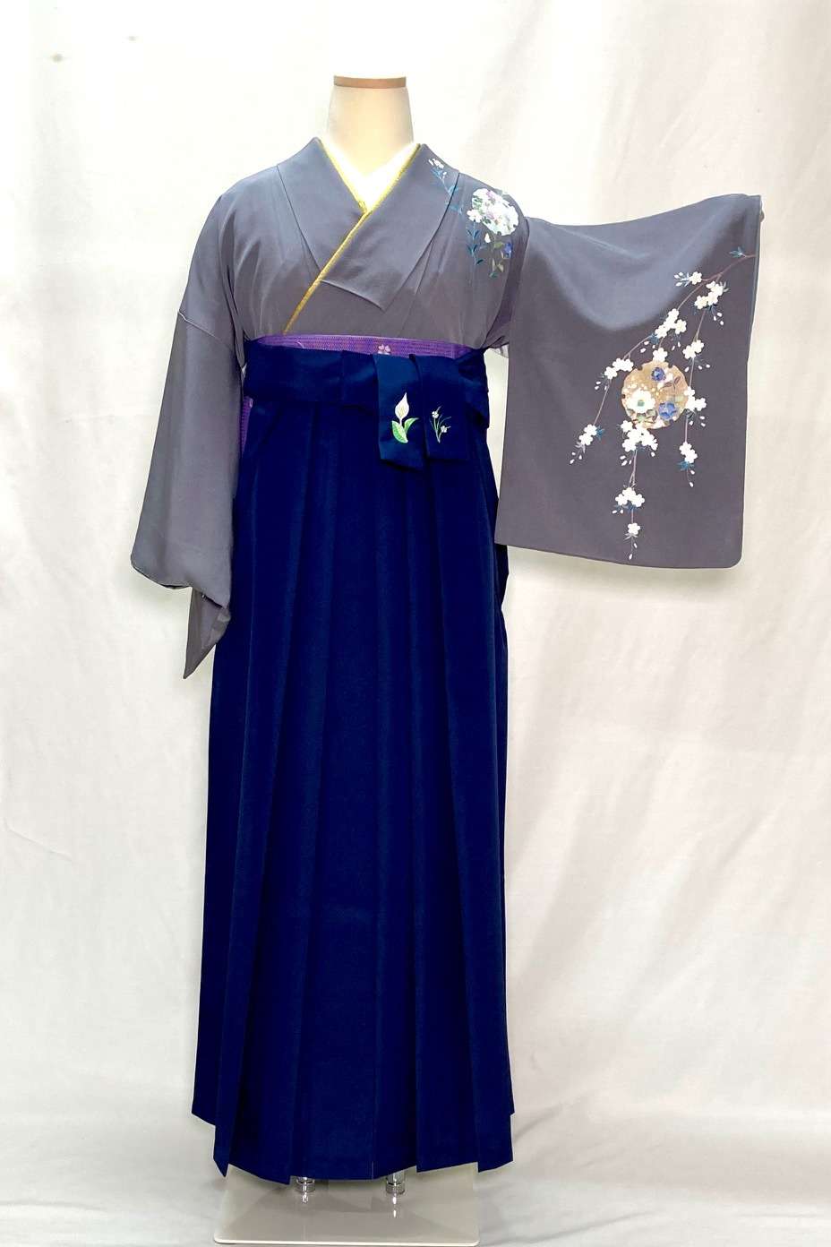 先生用袴シリーズ　訪問着＋袴249-L