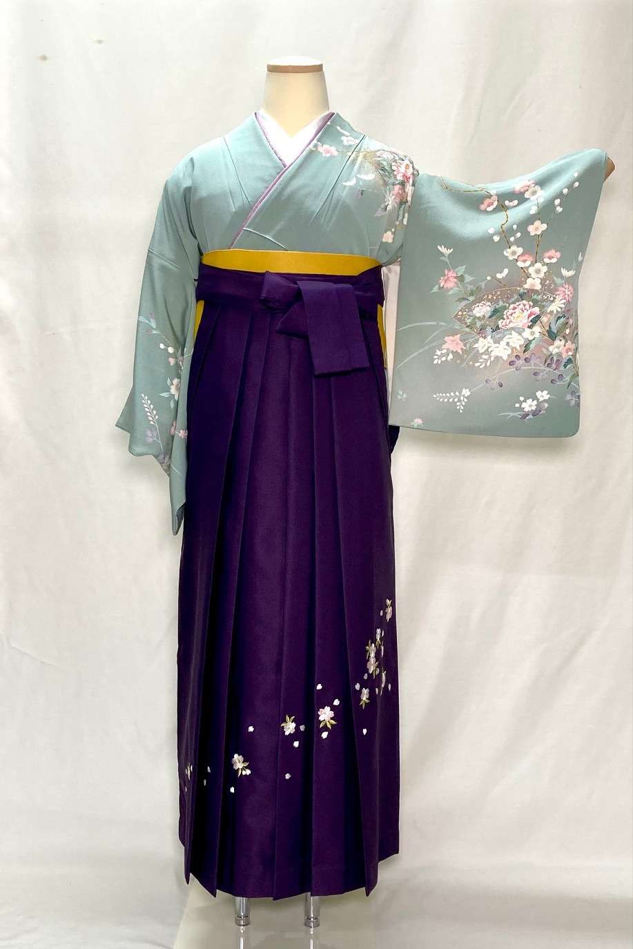 先生用袴シリーズ　訪問着＋袴247-M