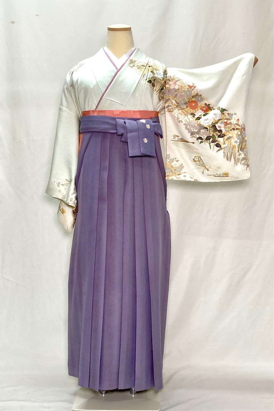 先生用袴シリーズ　訪問着＋袴248-L