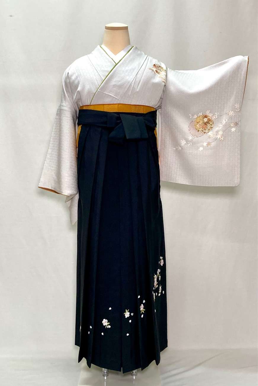 先生用袴シリーズ　訪問着＋袴255-L