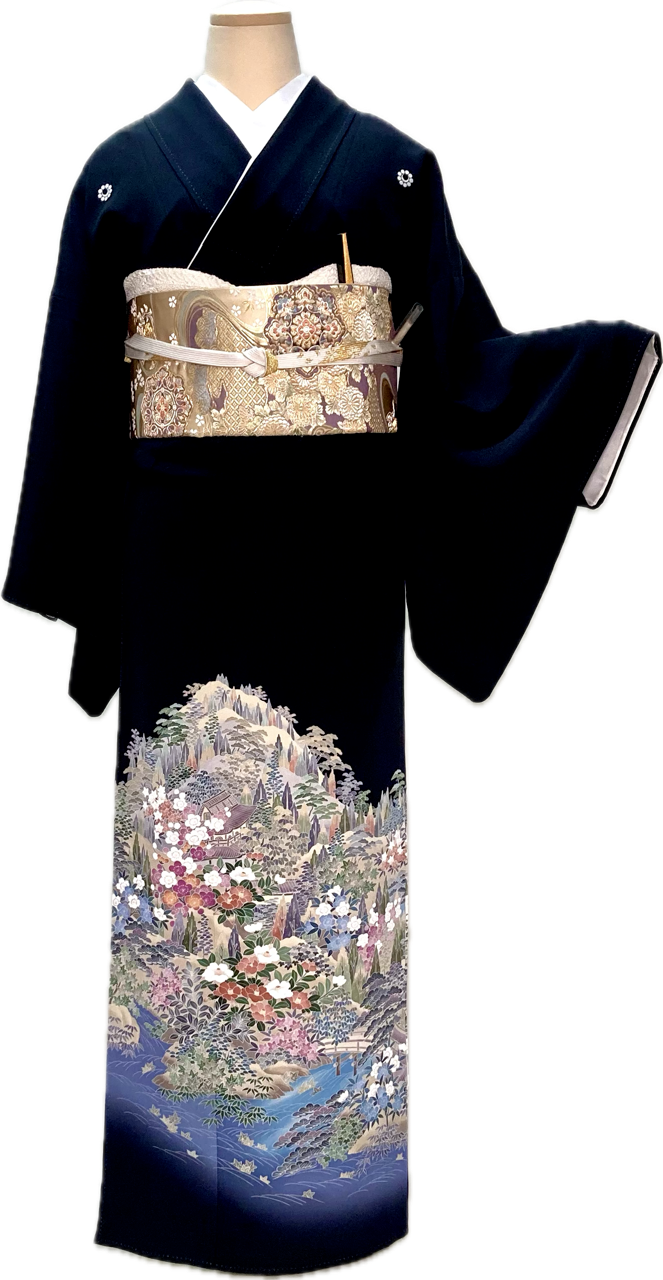 留袖シリーズ　涼11　2L