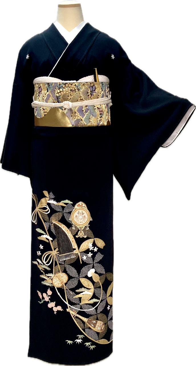 留袖シリーズ　涼13　2L