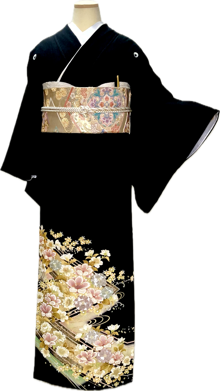 留袖シリーズ　涼15　3L